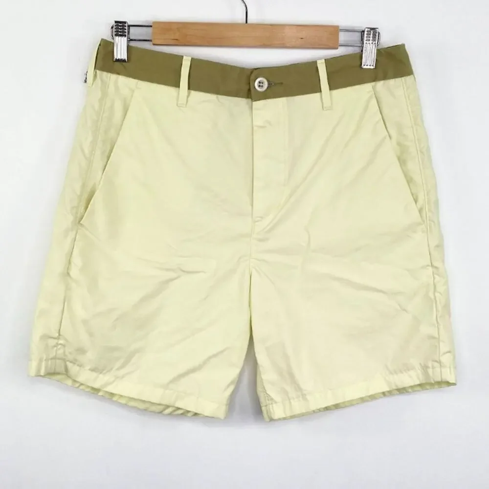 Levi's California Yellow‎ Tan 100% Cotton Chino Shorts Men's Size 30